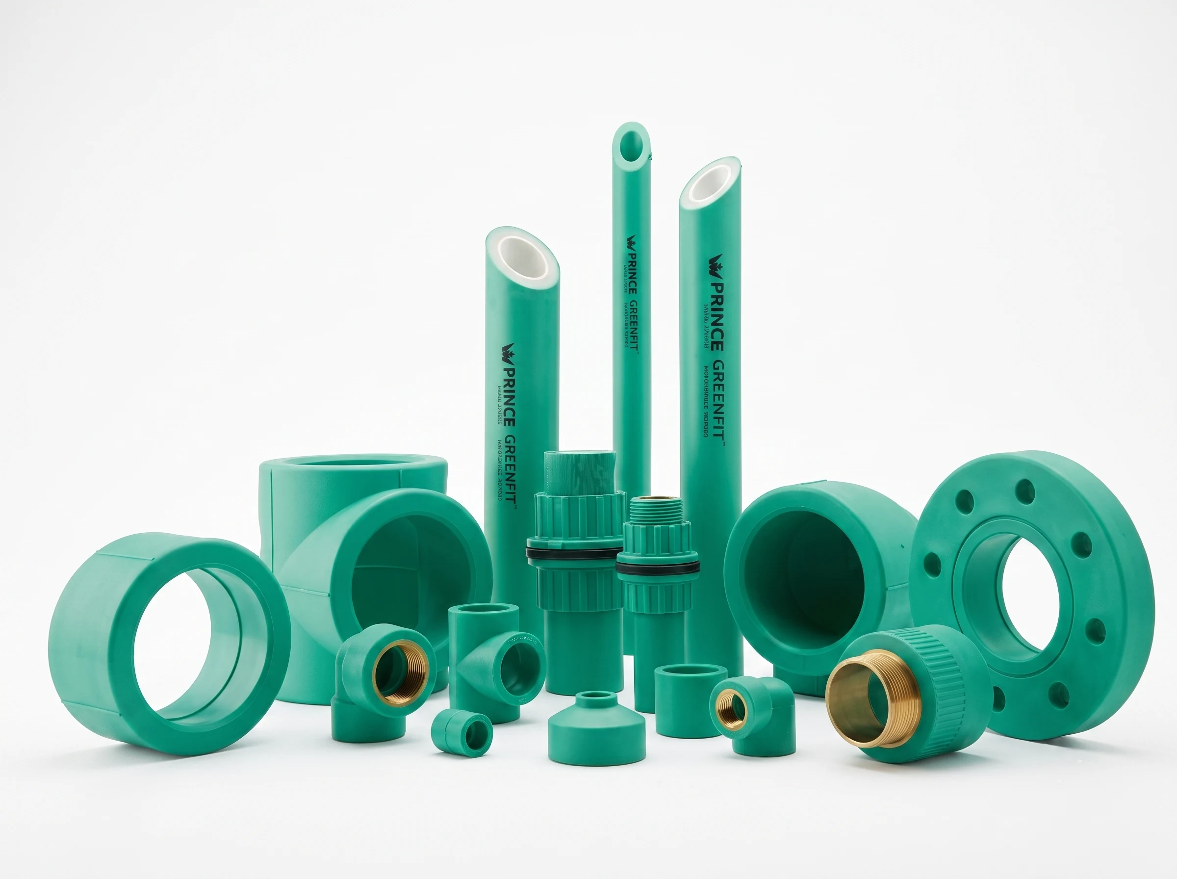 PPR Green Pipe & Fittings